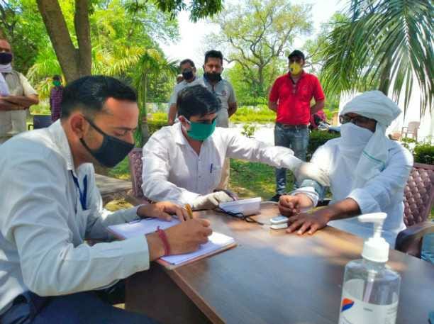 medical screening of all government officials and employees wash done due to corona virus